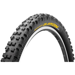 continental baron 26 x 2 3 inch black tyre tire the name baron comes 