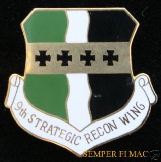 9th Strategic Reconnaissance Wing Pin Beale AFB SR 71