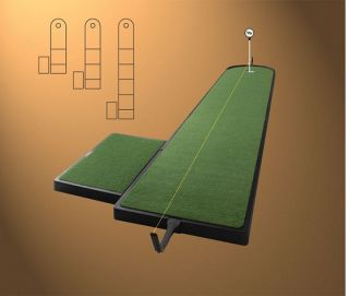 Tour Links Golf 9 All in One Putting Green Training Aid w 3 Year 