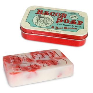 Accoutrements Bacon Bath Soap Novelty Gift Joke Gag Kitsch Homewares 