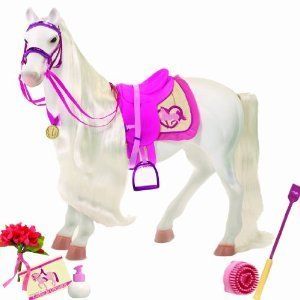 for American girl/ Battat/ Our Generation doll size HORSE New