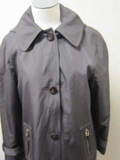 Andrew Marc New York Becky Raincoat Jacket M Brown $198