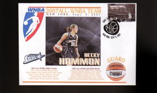Becky Hammon 2007 WNBA Team of The Year Cover Guard