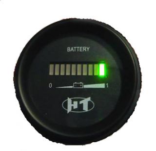 72V Battery Indicator Meter Gauge Tri Colors Golf Cart
