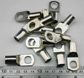   50 10 Heavy Duty Crimp Terminal for Battery Cable Lugs Hole