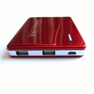 Portapow Premium USB Battery Pack 5000mAh Dual Sockets