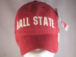 Ball State Cardinals New Football Hat NCAA Licensed