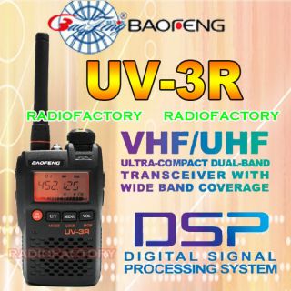UV 3R BAOFENG 136 174 400 470​​MHZ Mini Dual Band Radio