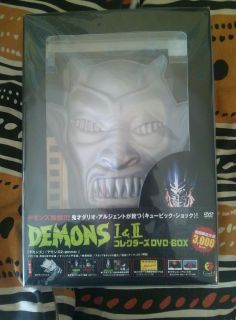 DEMONS DEMONS 2 Lamberto Bava JAPAN LTD EDITION DVD BOX SET WITH MASK 