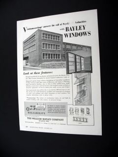 Bayley Windows Mayview Hospital Pittsburgh PA 1954 Ad