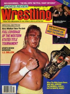Barry Windham Sports Review Wrestling Magazine Oct 1987 Bam Bam 