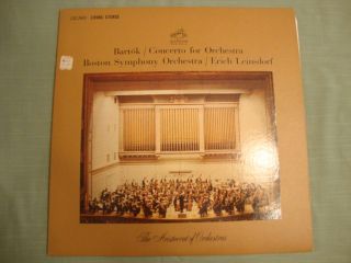 Bartok Concerto   Boston Symphony Orchestra LSC 2643 Living Stereo