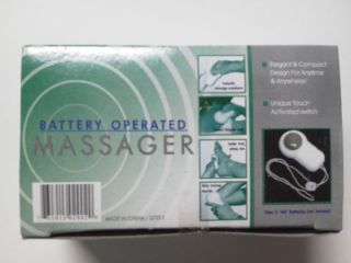 Personal Massager Battery Operated Mini Portable Travel Use Anywhere 