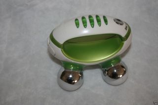 Homedics Mini Massager Hand Grip Battery Operated Green