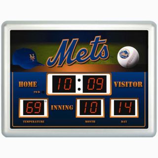 New York Mets MLB Baseball Scoreboard Digital Wall Clock w 
