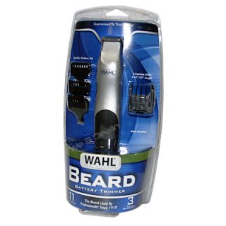 Wahl Groomsman Cordless Battery Operated Beard Mustache Trimmer New 