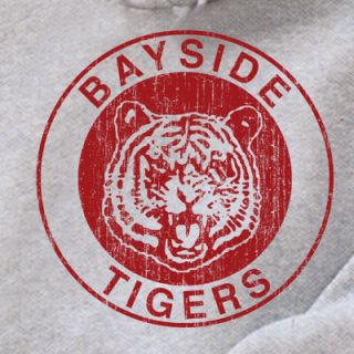 Bayside Tigers Hoodie Shirt T ATH Grey Bieber Say Never
