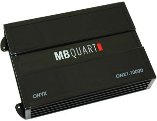 New MB Quart ONX11000D 1000W Class D Mono Car Audio Amplifier Amp ONX1 