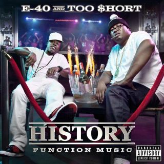 Cent CD E 40 Too Short $Hort History Function Music PA Rap 2012 