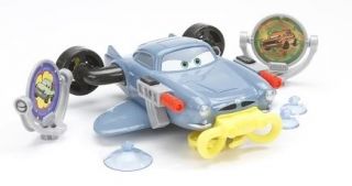   Pixar Cars 2 Bath Blastin Finn McMissile Water Toy Targets New