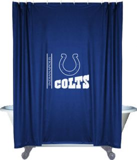 New NFL Indianapolis Colts Decorative Shower Curtain Football Bathroom 