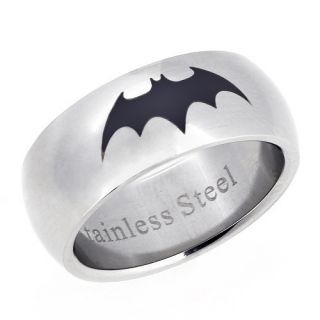 Batman Symbol Brand New Stainless Steel Men Women 9mm Band Ring Size 