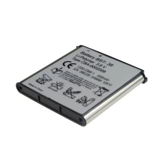 6V Battery BST 38 for Sony Ericsson W580 W980 W995 S500 C902 C905 