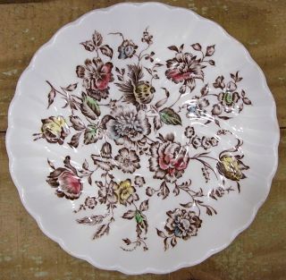 Saucer Staffordshire Bouquet Made in England Johnson Bros Ironstone 