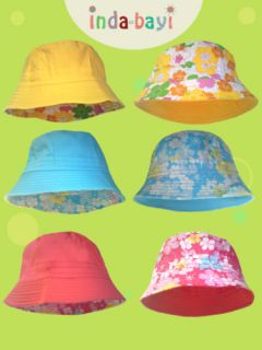 Baby Toddler Reversible Summer Hat Sun Hat