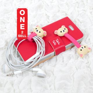 Pcs Set Kitty Bear Wire Cord Holder Winder Cable Organizer for 
