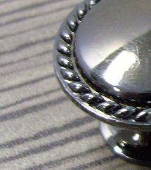 Beaded Glossy Black Kitchen Cabinet Pull Knobs Hardware