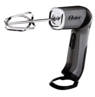 New Oster 3 in 1 Twisting Handheld Mixer Beater Wisk Cordless Grey 