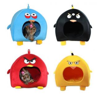 Brand New Big Cute Bird Pet Dog Cat Bed Tent House 4 Colors