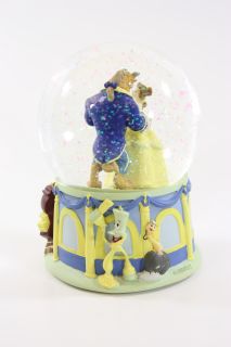 Disney Beauty and the Beast Musical Snow Globe Hallmark 1991