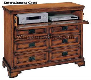   Classic Oak Queen Storage Sleigh Master Bedroom Furniture Set