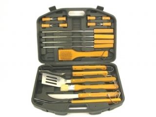 BBQ Kit Tool Set 19 Piece Grilling Kit Barbeque Camping