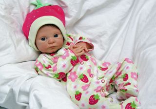 Reborn Adrie Stoete Suze Precious Baby Mackenzie All Cozy Baby