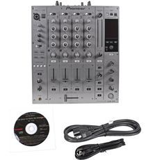   Silver 4 Channel USB DJ MIDI Scratch Mixer for Traktor DJM850