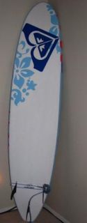   Surftech Roxy Soft Top 80 Surfboard Beginners Board w Leash