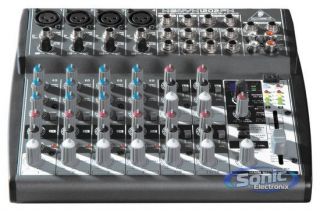 Behringer 1202FX Professional 12 Input 2 BUS DJ Mixer with XENYX Mic 