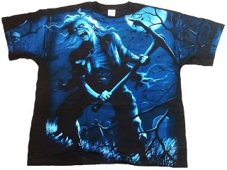   Maiden Benjamin Breeg All Over Print Heavy Metal T Shirt L 43