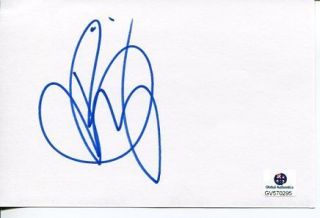 Benji Madden Good Charlotte RARE Signed Autograph GA COA