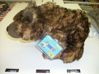 this auction is for the brand new ganz grizzly bear plush this