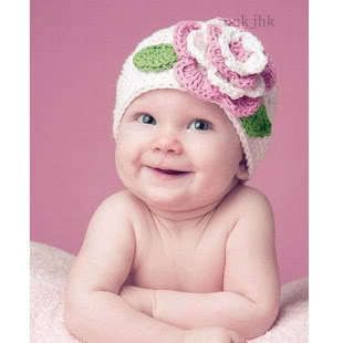 Infant Toddler Beanie Baby Hat Cap Crochet Handmade Photography Prop 