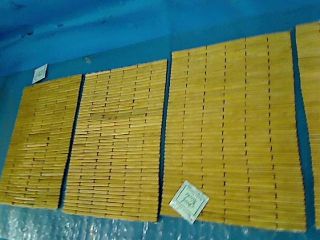 Benson Mills Greek Blocks Bamboo Placemats Set of 4
