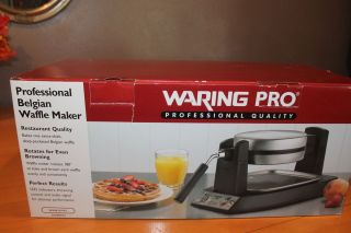 Waring Pro Professional Quality Belgian Waffle Maker New