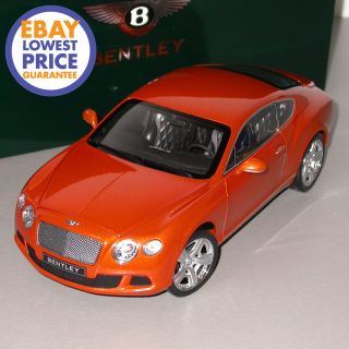 18 Minichamps Bentley Continental GT Orange