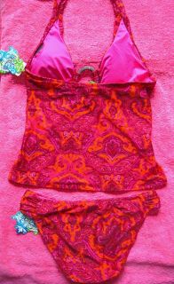 Victorias Secret Pink Tankini Swimwear Swimsuit Bathing Suit Swim s M 