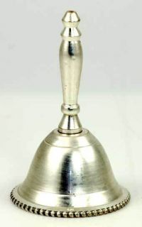Plain Silver Altar Hand Bell Assorted Styles Wiccan Ritual Pagan 