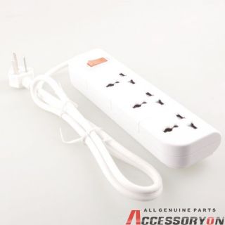 Belkin F9E300ZH1M 3 Outlet Socket Surge Protector Ports